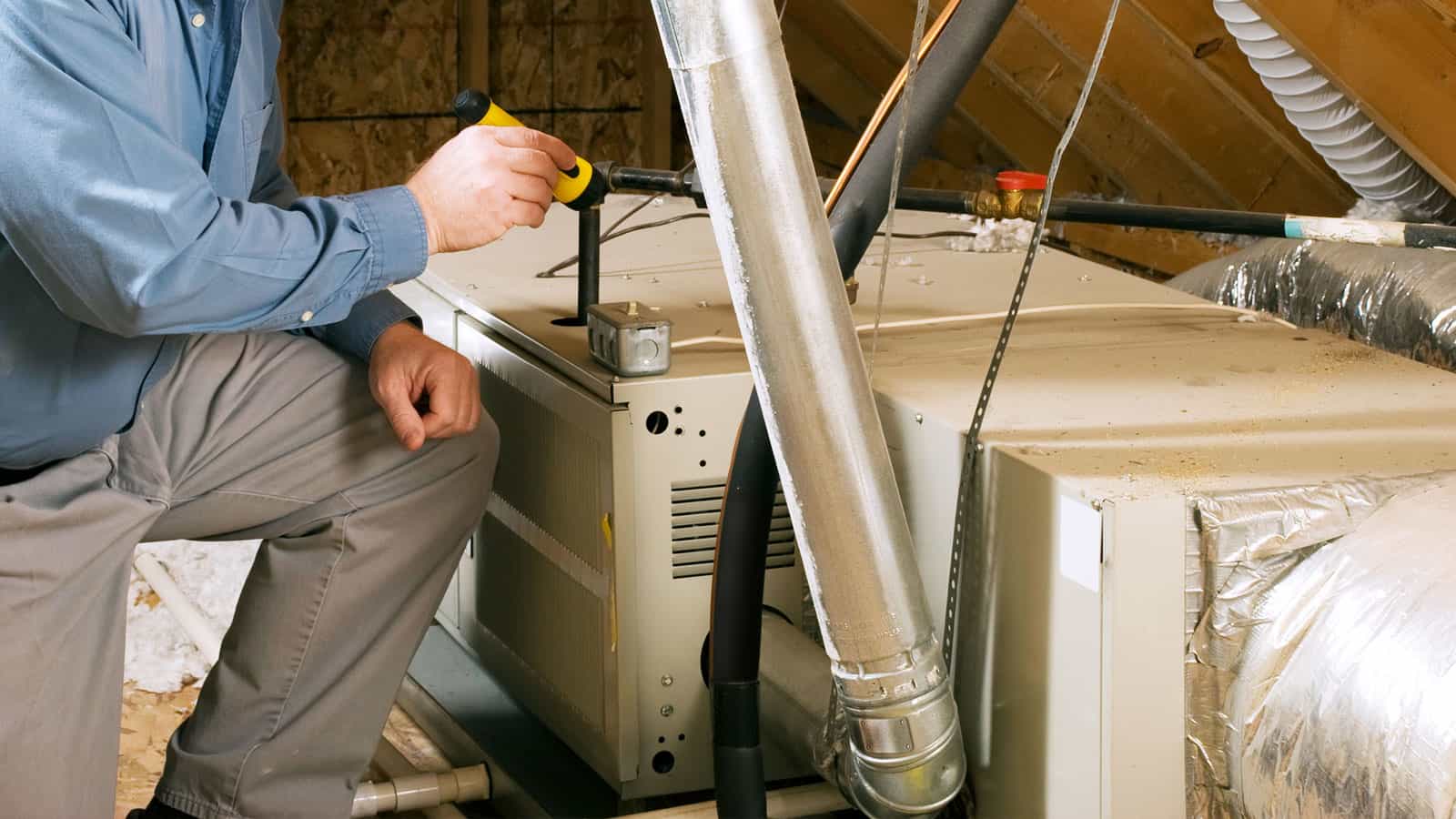 HVAC system inspection